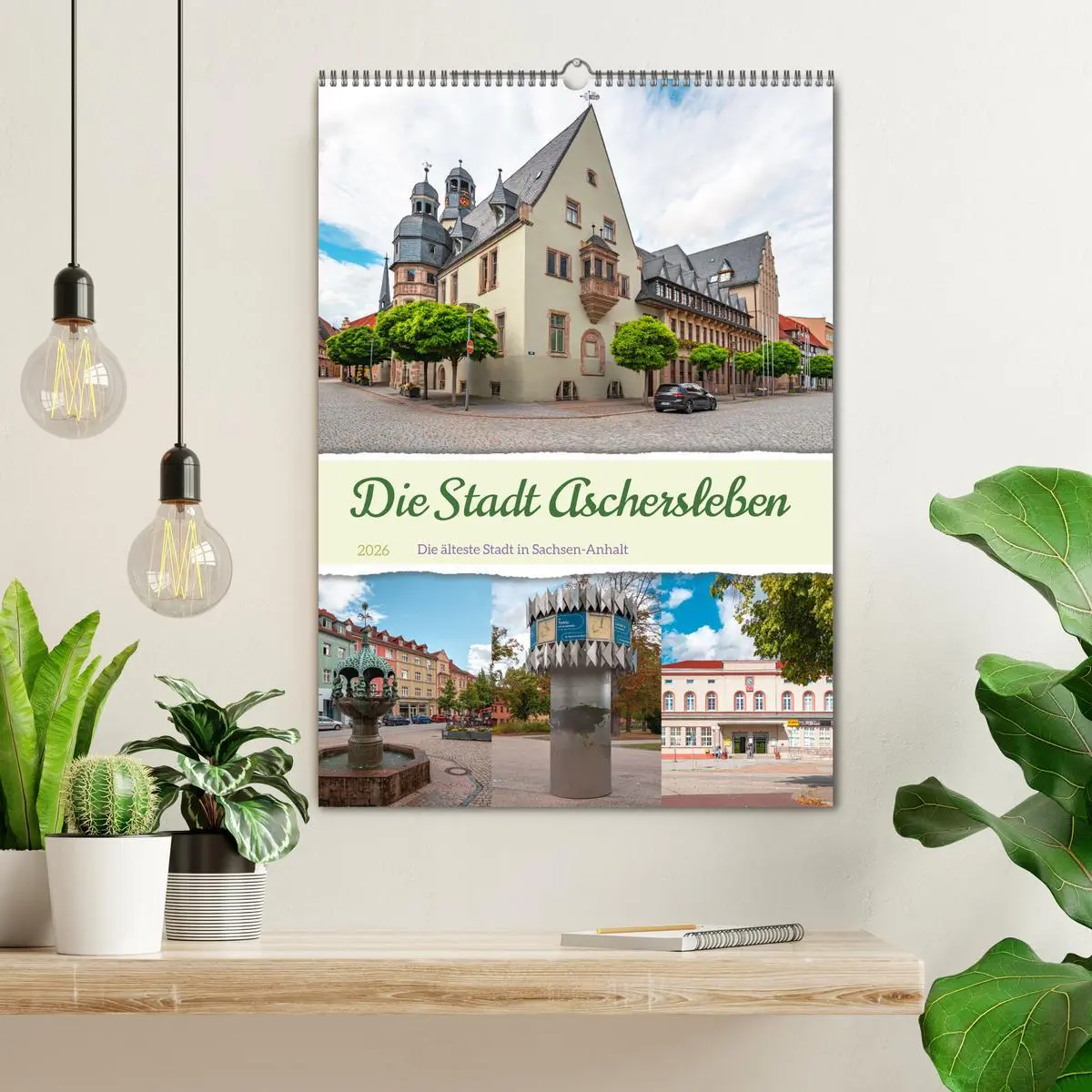 Bild: 9783516329094 | Die Stadt Aschersleben (Wandkalender 2026 DIN A2 hoch), CALVENDO...