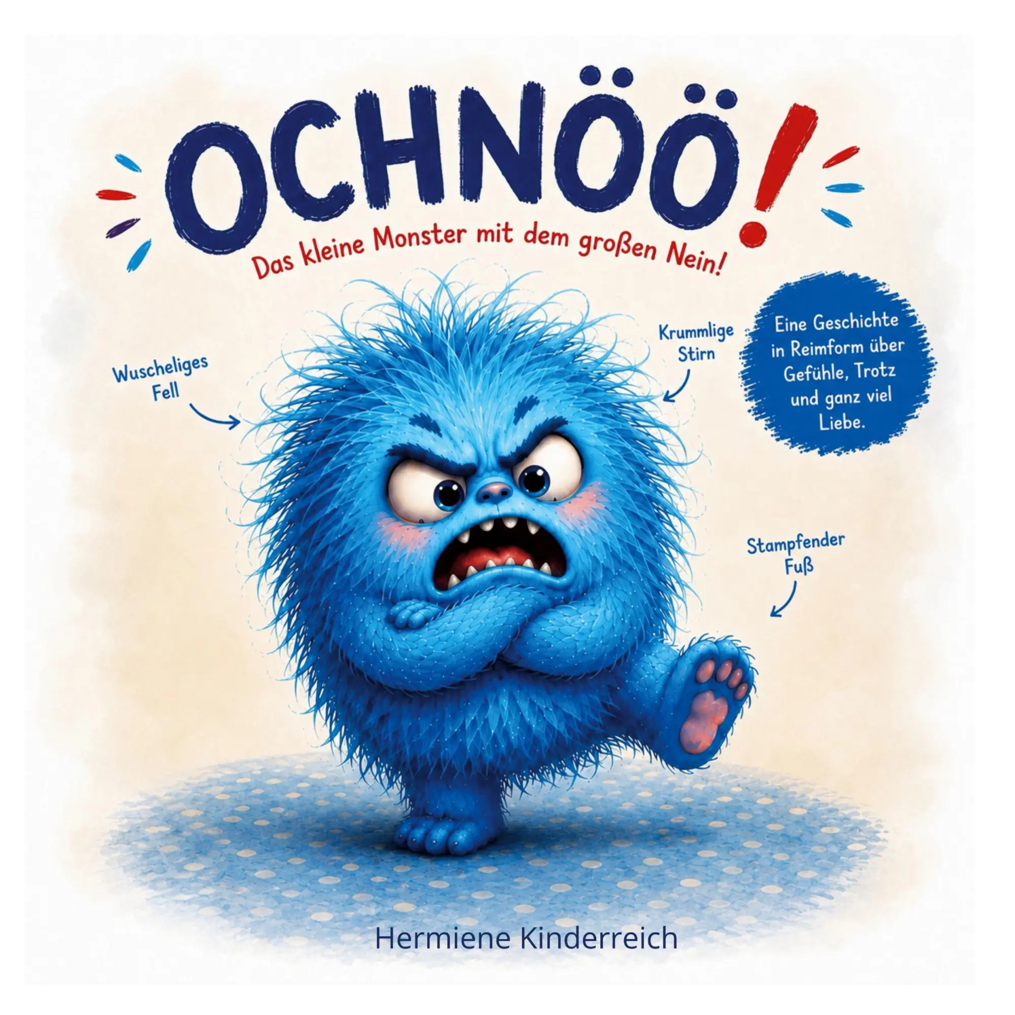 Cover: 9783696759094 | Ochnöö! Das kleine Monster mit dem großen Nein! | Hermiene Kinderreich