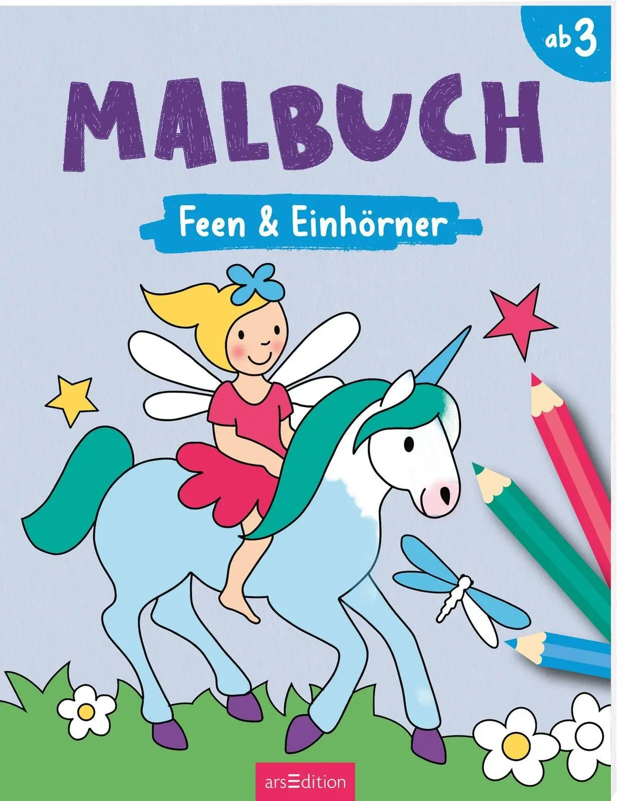 Cover: 9783845869094 | Malbuch Feen &amp; Einhörner | Malbuch ab 3 Jahren | Corina Beurenmeister
