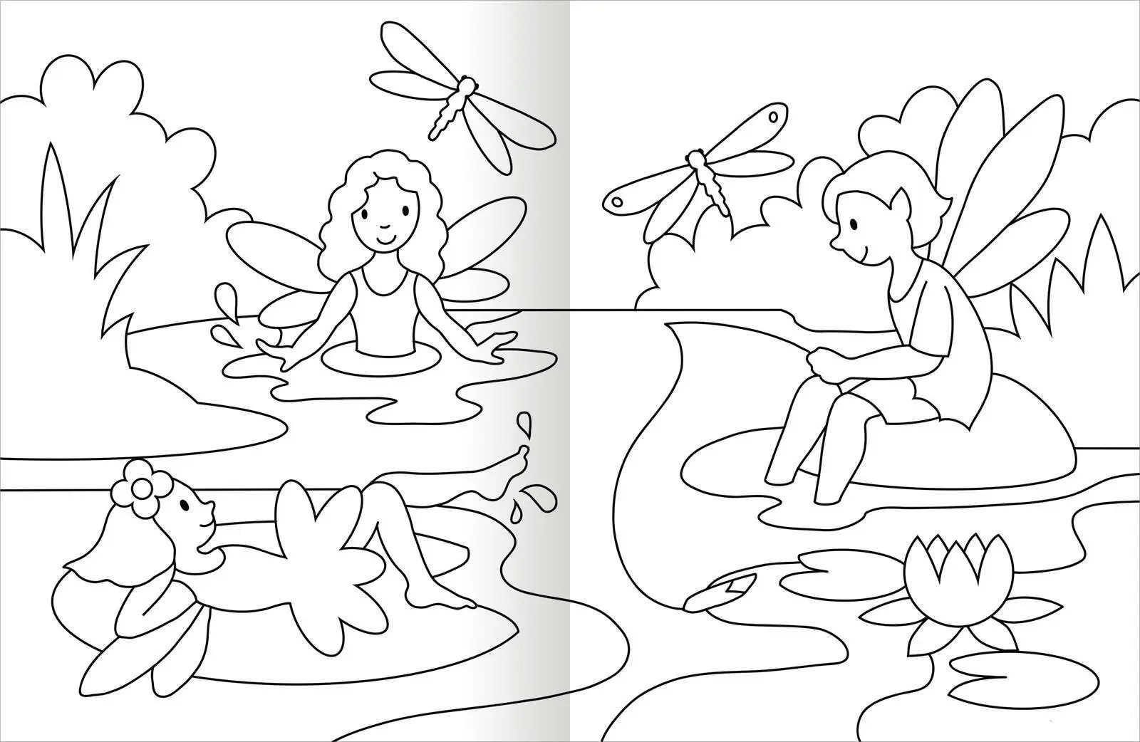 Bild: 9783845869094 | Malbuch Feen &amp; Einhörner | Malbuch ab 3 Jahren | Corina Beurenmeister