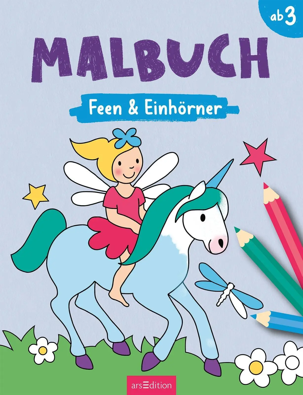 Bild: 9783845869094 | Malbuch Feen &amp; Einhörner | Malbuch ab 3 Jahren | Corina Beurenmeister
