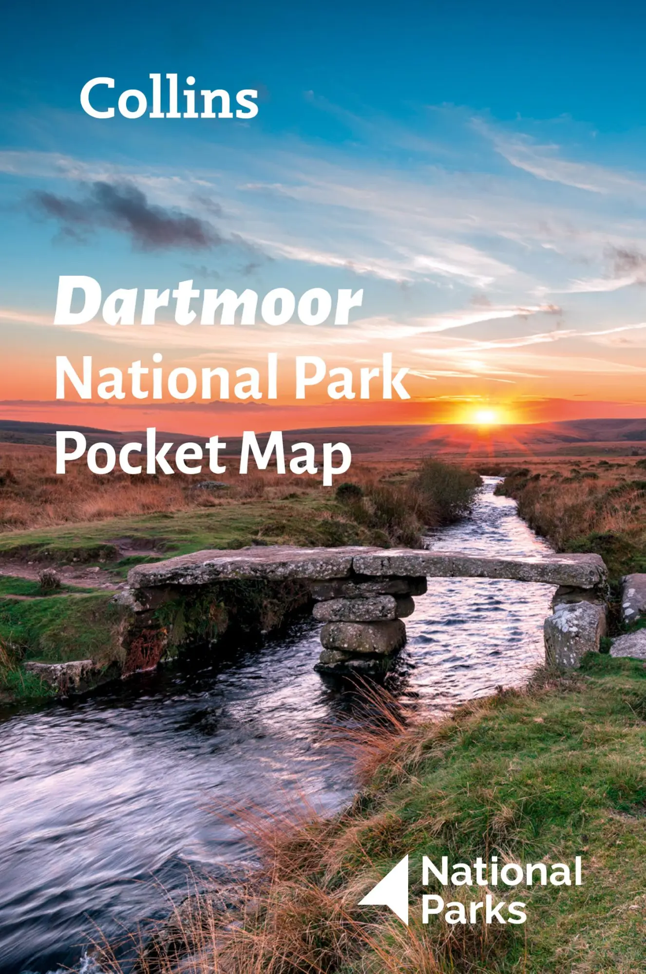 Cover: 9780008439194 | Dartmoor National Park Pocket Map | National Parks Uk (u. a.) | Buch