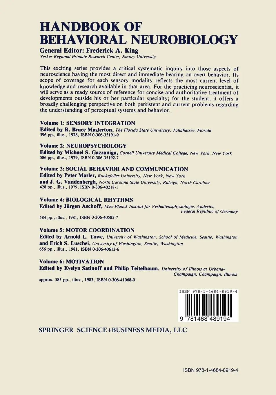 Rückseite: 9781468489194 | Music, Mind, and Brain | The Neuropsychology of Music | Manfred Clynes