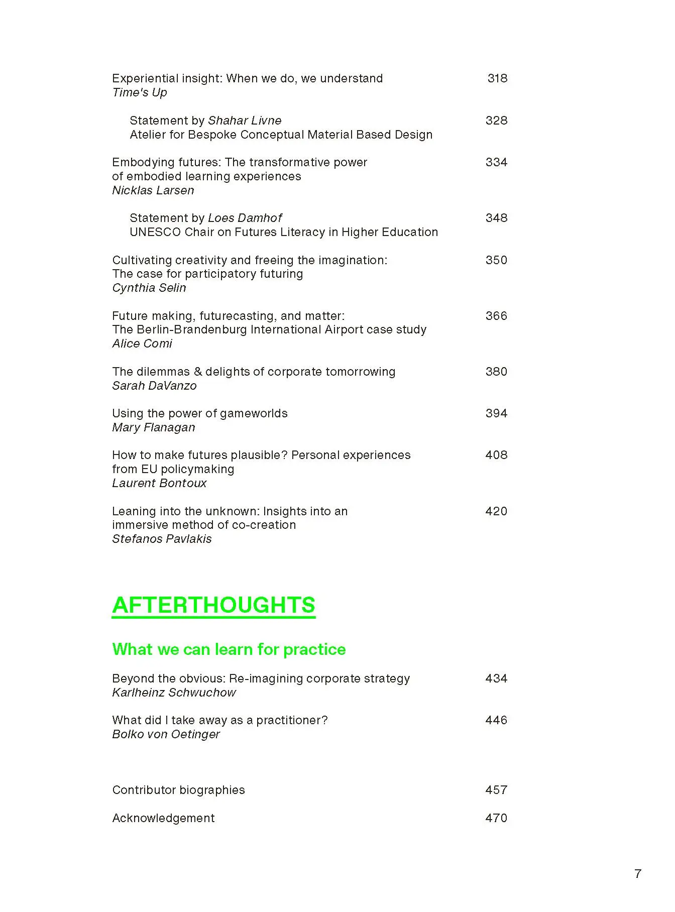 Bild: 9783035629194 | Practices of Futurecasting | Ways of sharing imagined tomorrows | Buch