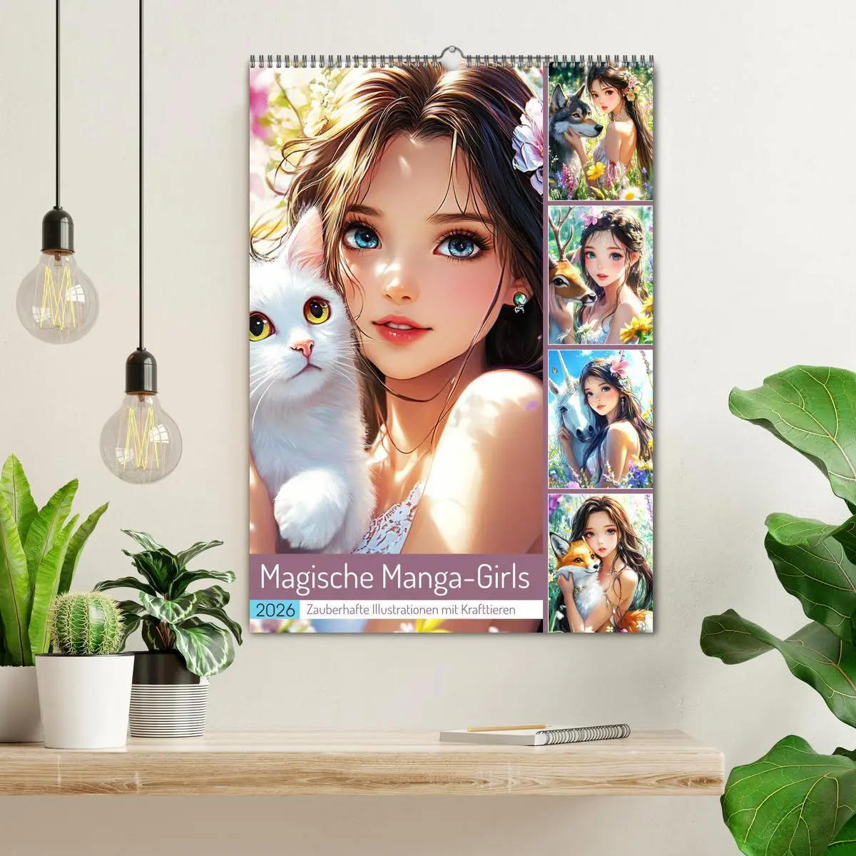 Bild: 9783516249194 | Magische Manga-Girls. Zauberhafte Illustrationen mit Krafttieren...