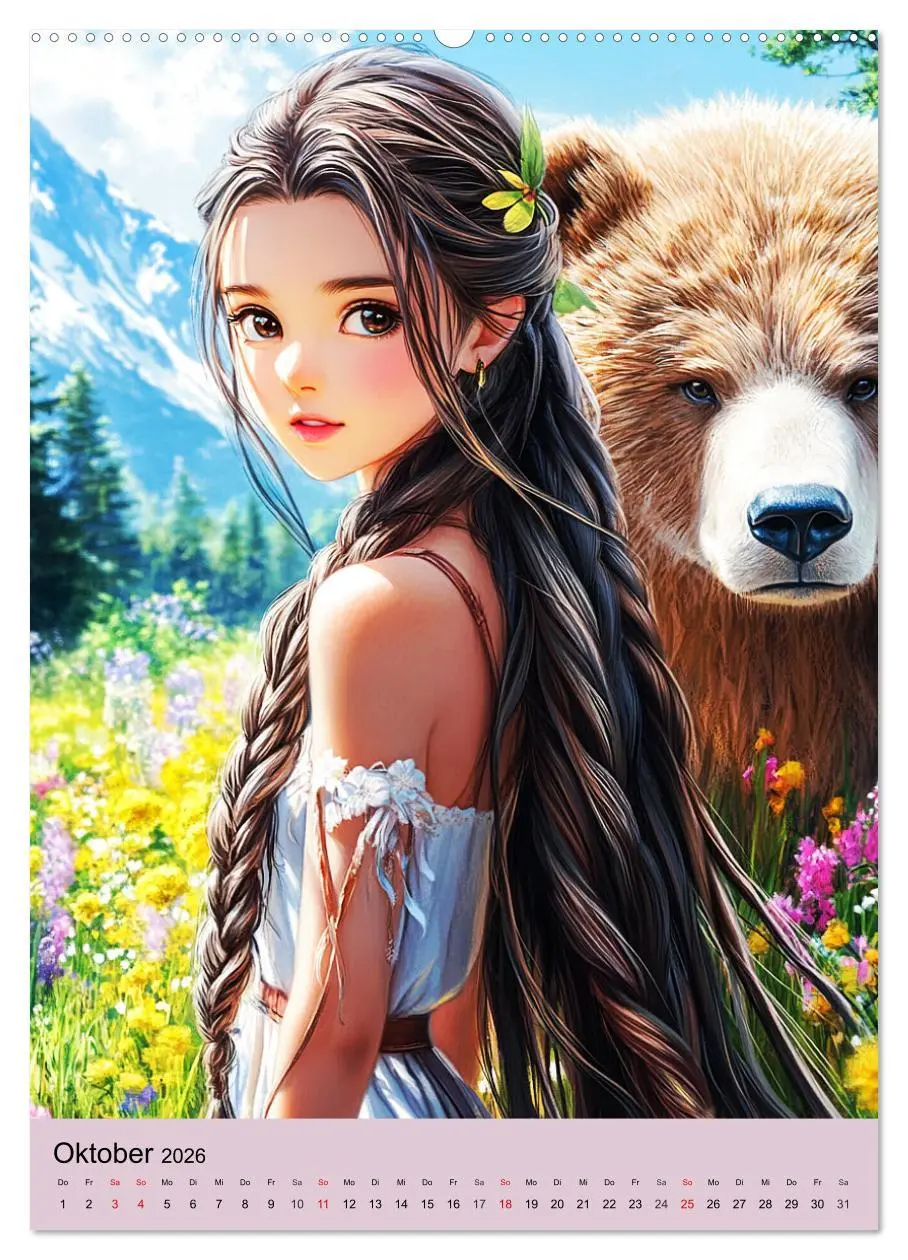 Bild: 9783516249194 | Magische Manga-Girls. Zauberhafte Illustrationen mit Krafttieren...
