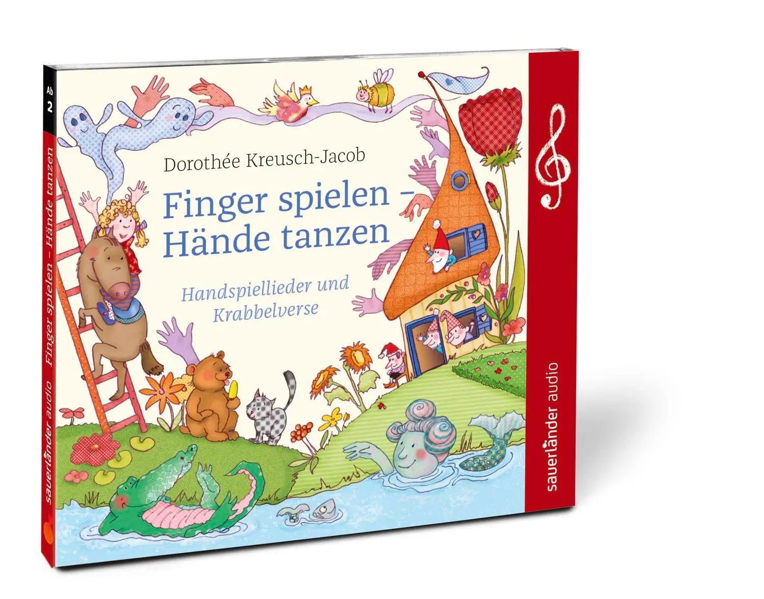 Bild: 9783839849194 | Finger spielen - Hände tanzen | Handspiellieder und Krabbelverse | CD