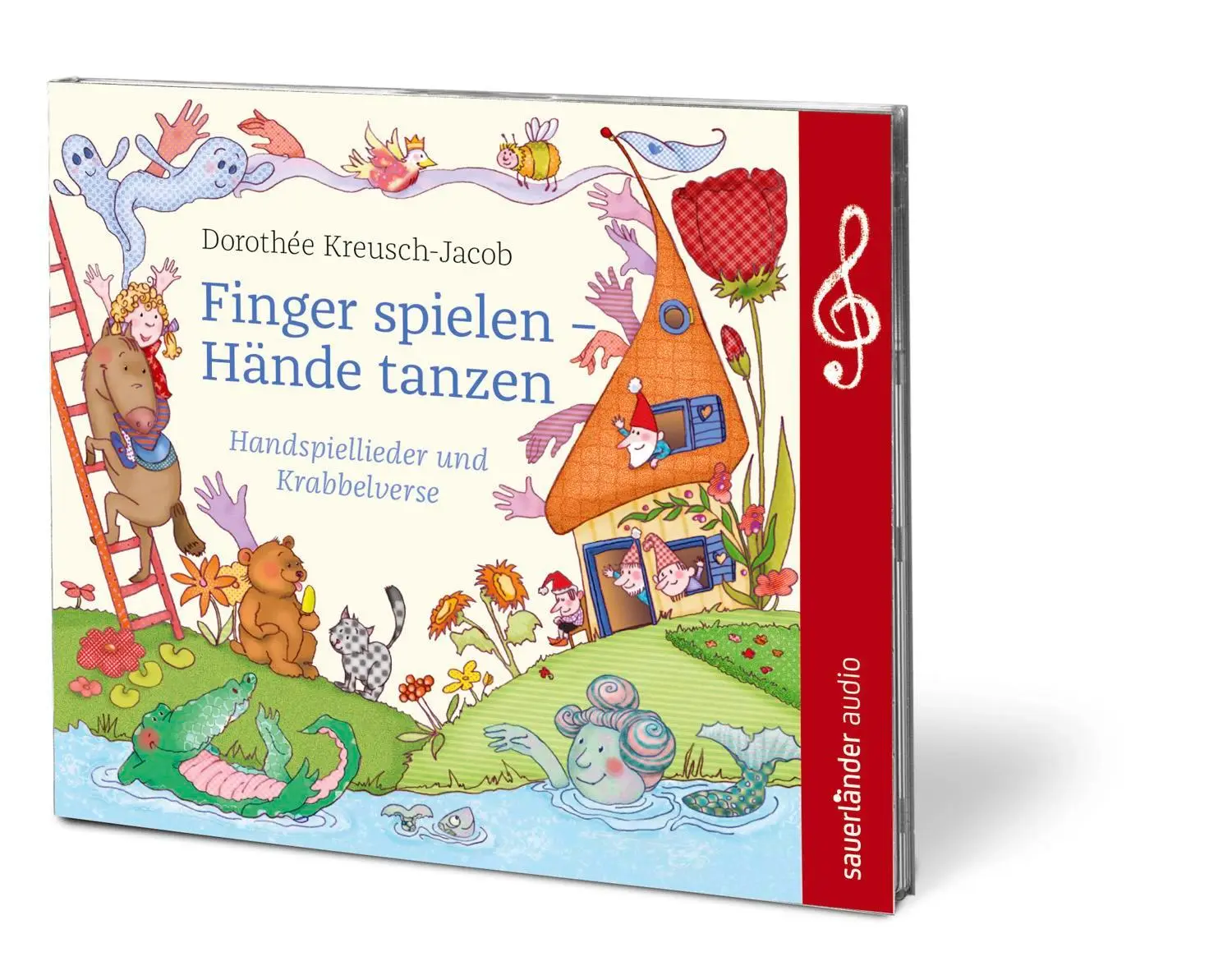 Bild: 9783839849194 | Finger spielen - Hände tanzen | Handspiellieder und Krabbelverse | CD