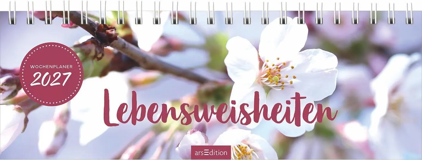 Cover: 4014489139294 | Tischkalender Lebensweisheiten 2027 | Kalender | 128 S. | Deutsch
