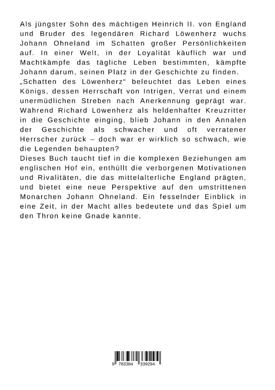 Bild: 9783384339294 | Schatten des Löwenherz | Richard O. Tellis | Taschenbuch | 224 S.
