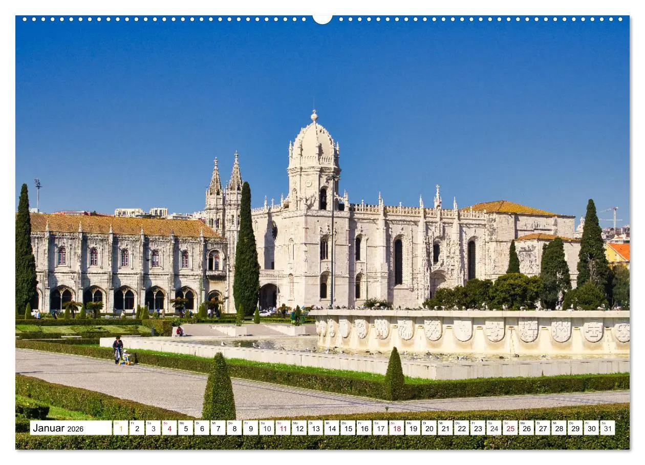 Bild: 9783457459294 | Das atemberaubende Lissabon (hochwertiger Premium Wandkalender 2026...