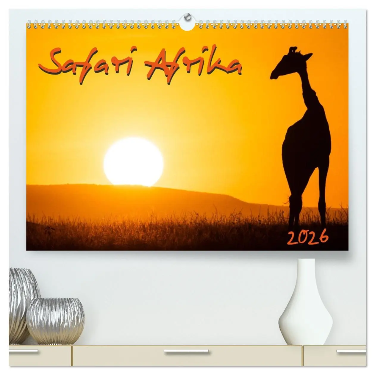 Cover: 9783457699294 | Safari Afrika (hochwertiger Premium Wandkalender 2026 DIN A2 quer),...