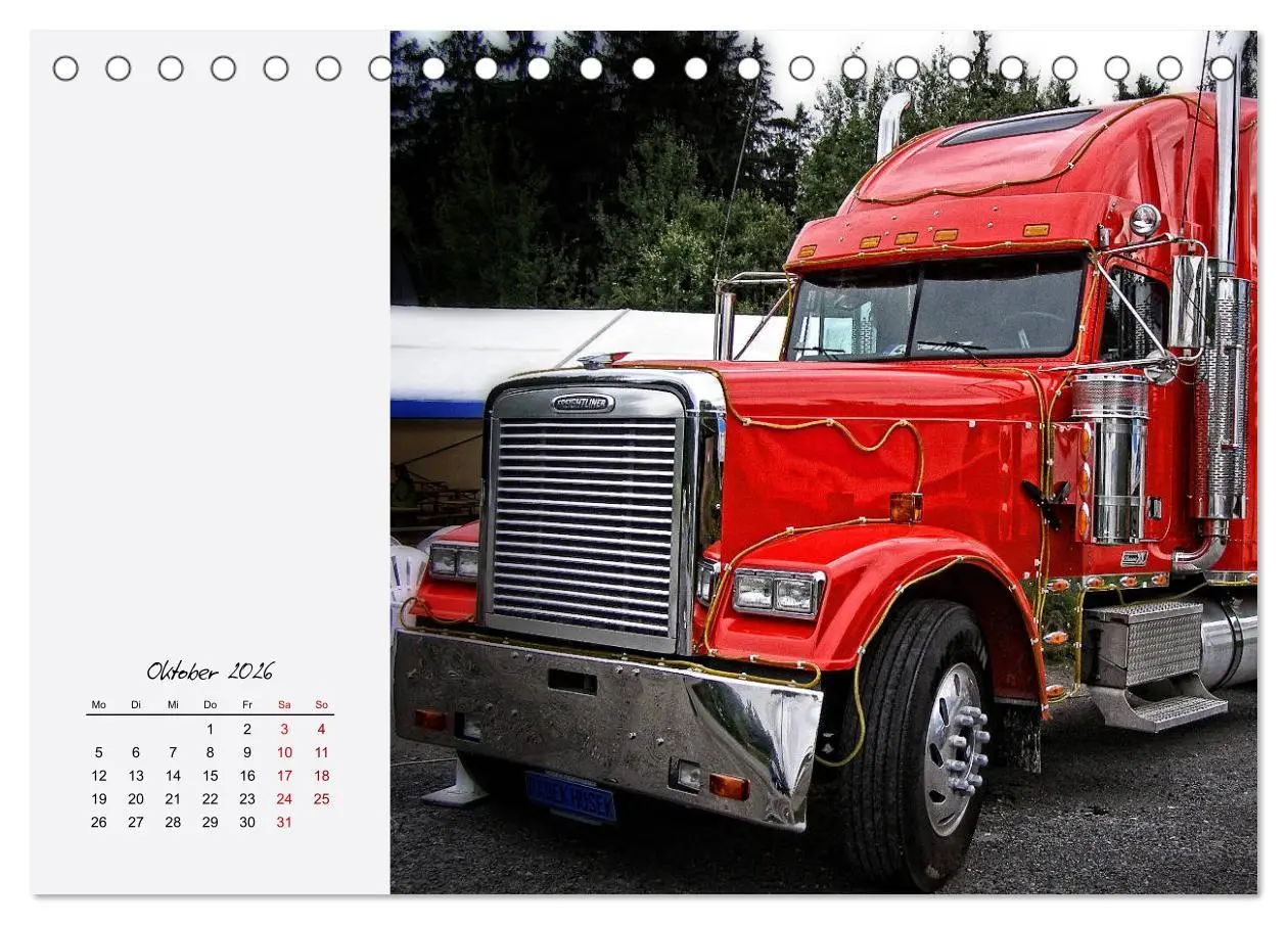 Bild: 9783457839294 | Langhauber. Coole Trucks in den USA (Tischkalender 2026 DIN A5...
