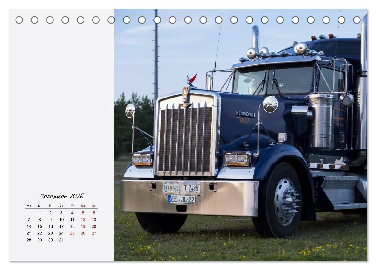 Bild: 9783457839294 | Langhauber. Coole Trucks in den USA (Tischkalender 2026 DIN A5...
