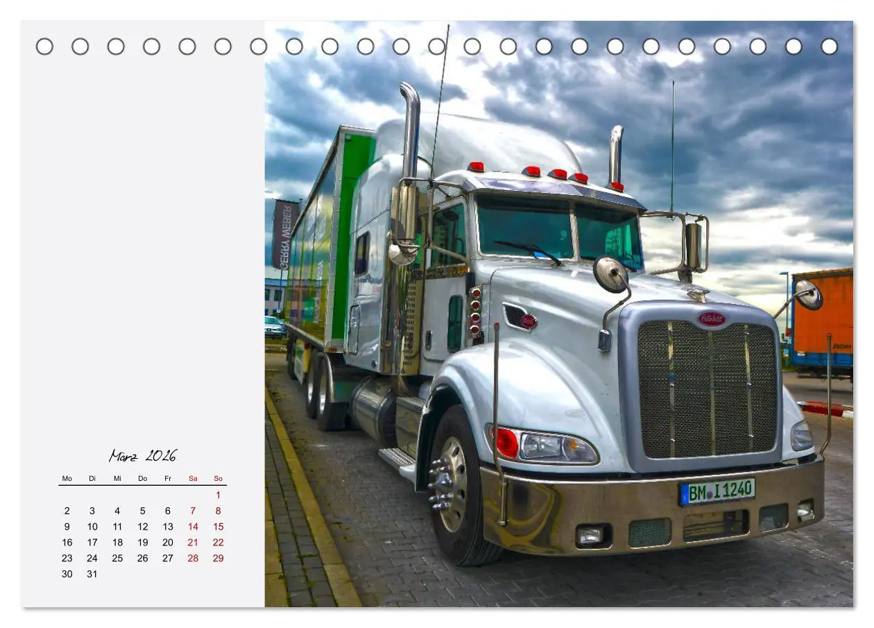 Bild: 9783457839294 | Langhauber. Coole Trucks in den USA (Tischkalender 2026 DIN A5...