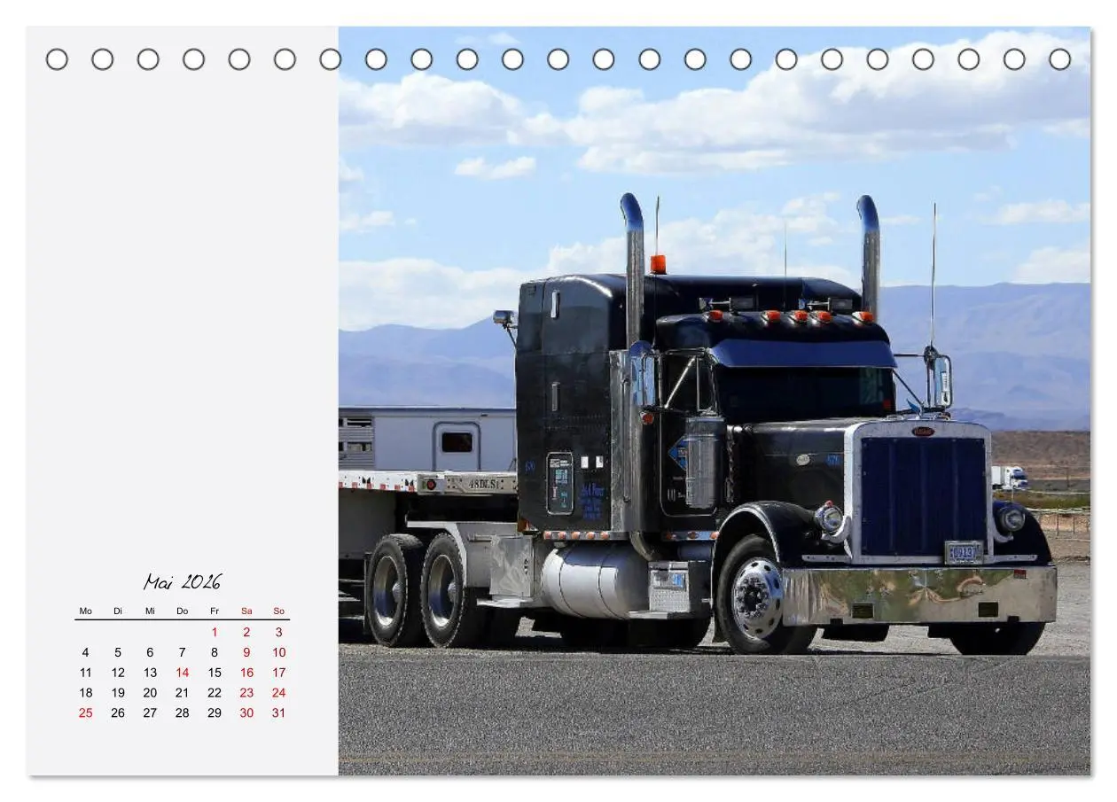 Bild: 9783457839294 | Langhauber. Coole Trucks in den USA (Tischkalender 2026 DIN A5...