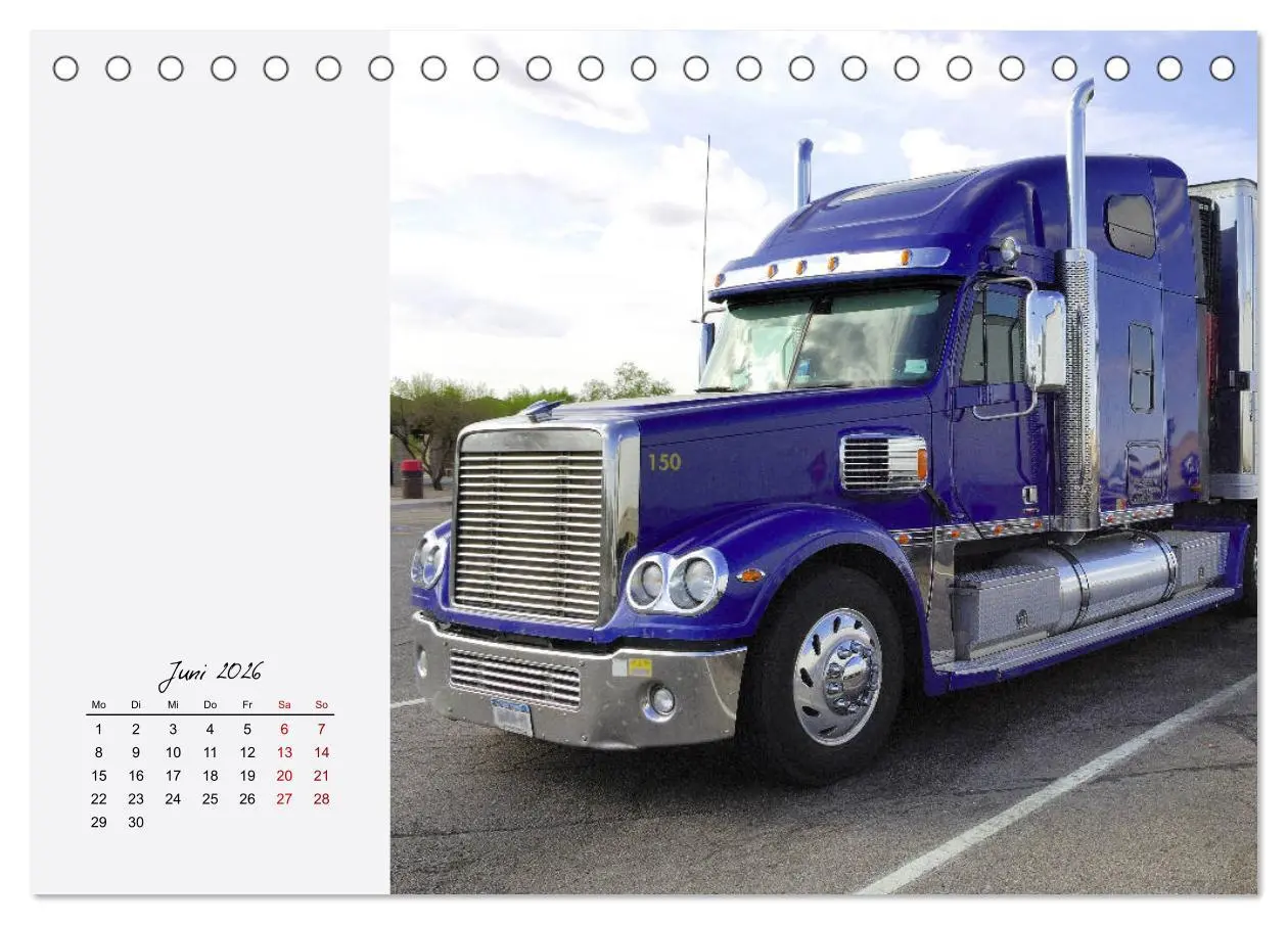 Bild: 9783457839294 | Langhauber. Coole Trucks in den USA (Tischkalender 2026 DIN A5...