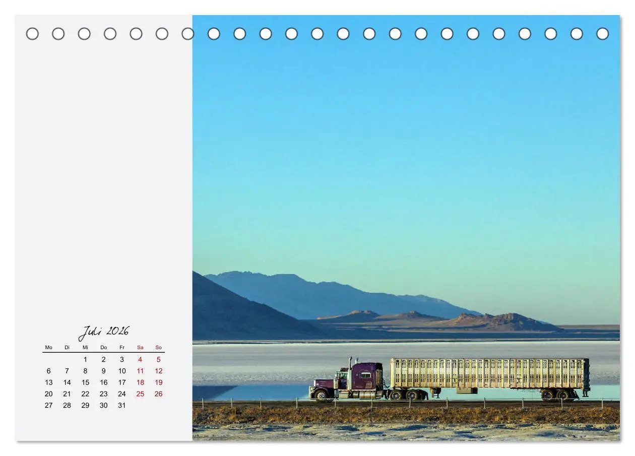 Bild: 9783457839294 | Langhauber. Coole Trucks in den USA (Tischkalender 2026 DIN A5...