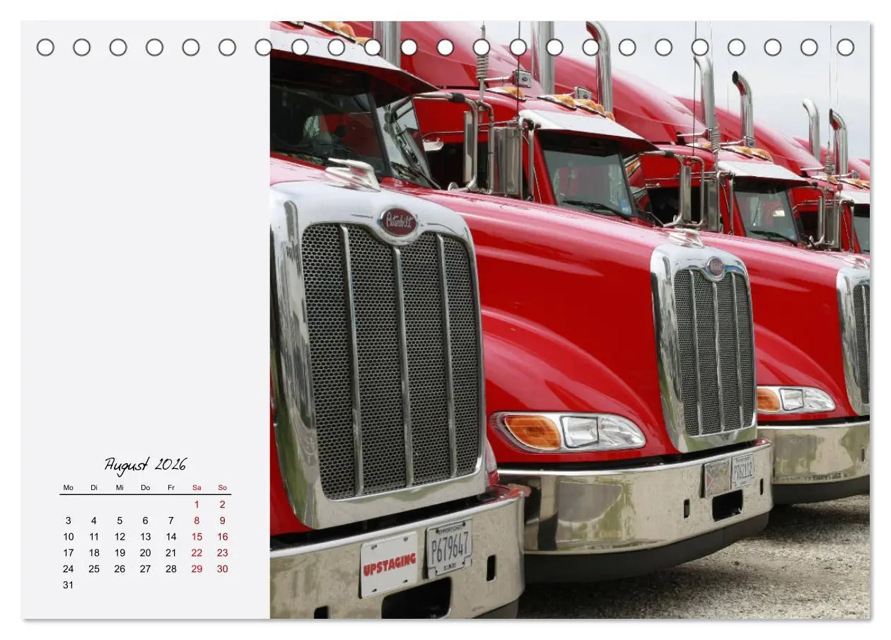 Bild: 9783457839294 | Langhauber. Coole Trucks in den USA (Tischkalender 2026 DIN A5...
