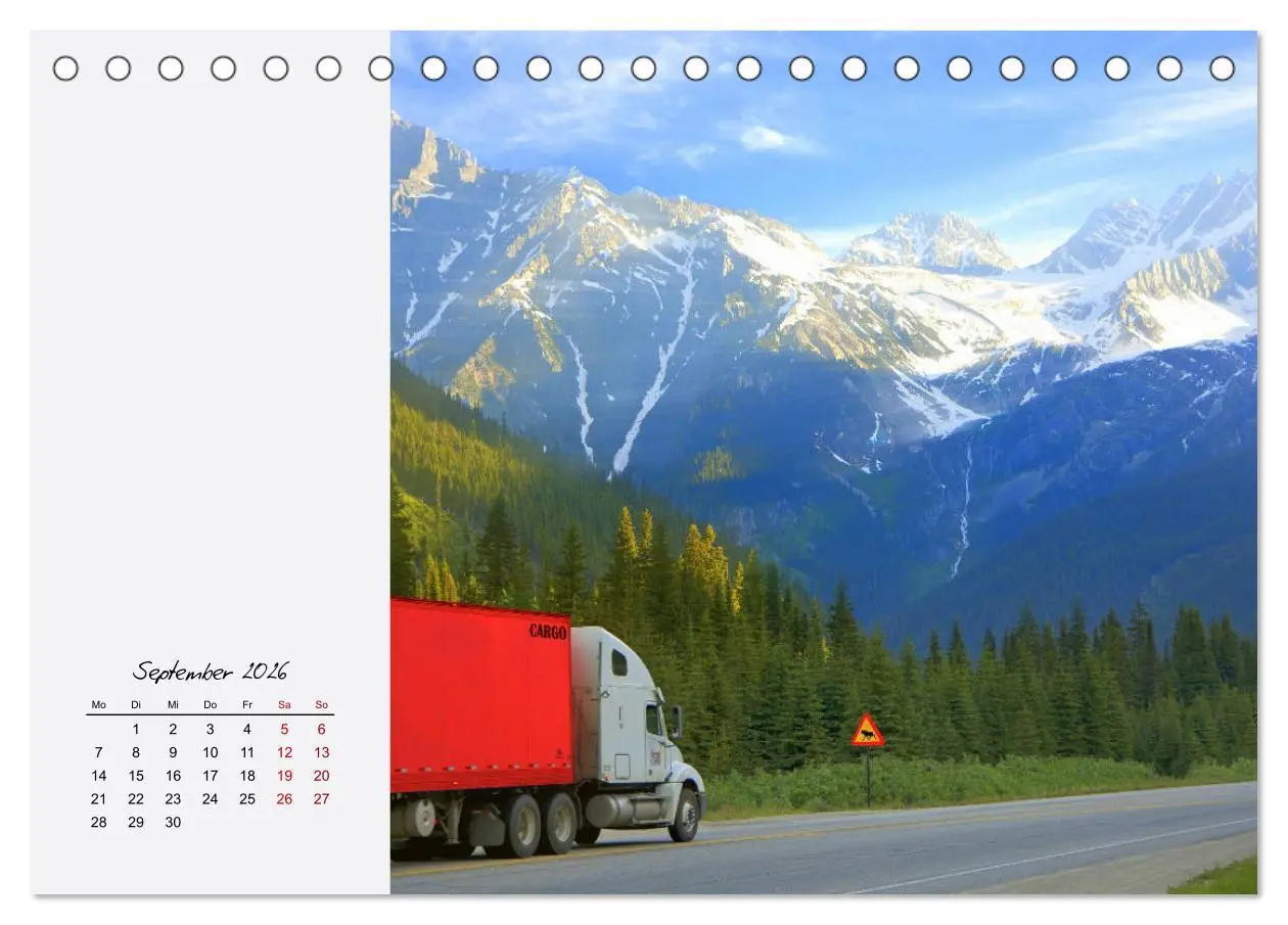 Bild: 9783457839294 | Langhauber. Coole Trucks in den USA (Tischkalender 2026 DIN A5...
