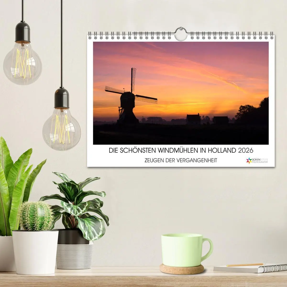Bild: 9783457909294 | DIE SCHÖNSTEN WINDMÜHLEN IN HOLLAND 2026 (Wandkalender 2026 DIN A4...