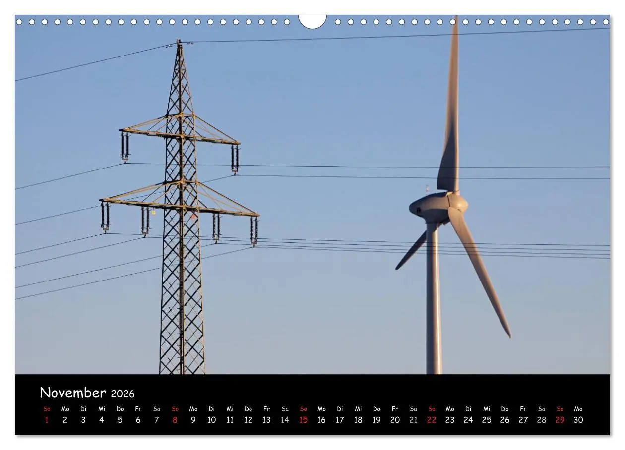 Bild: 9783516169294 | Unter Strom (Wandkalender 2026 DIN A3 quer), CALVENDO Monatskalender