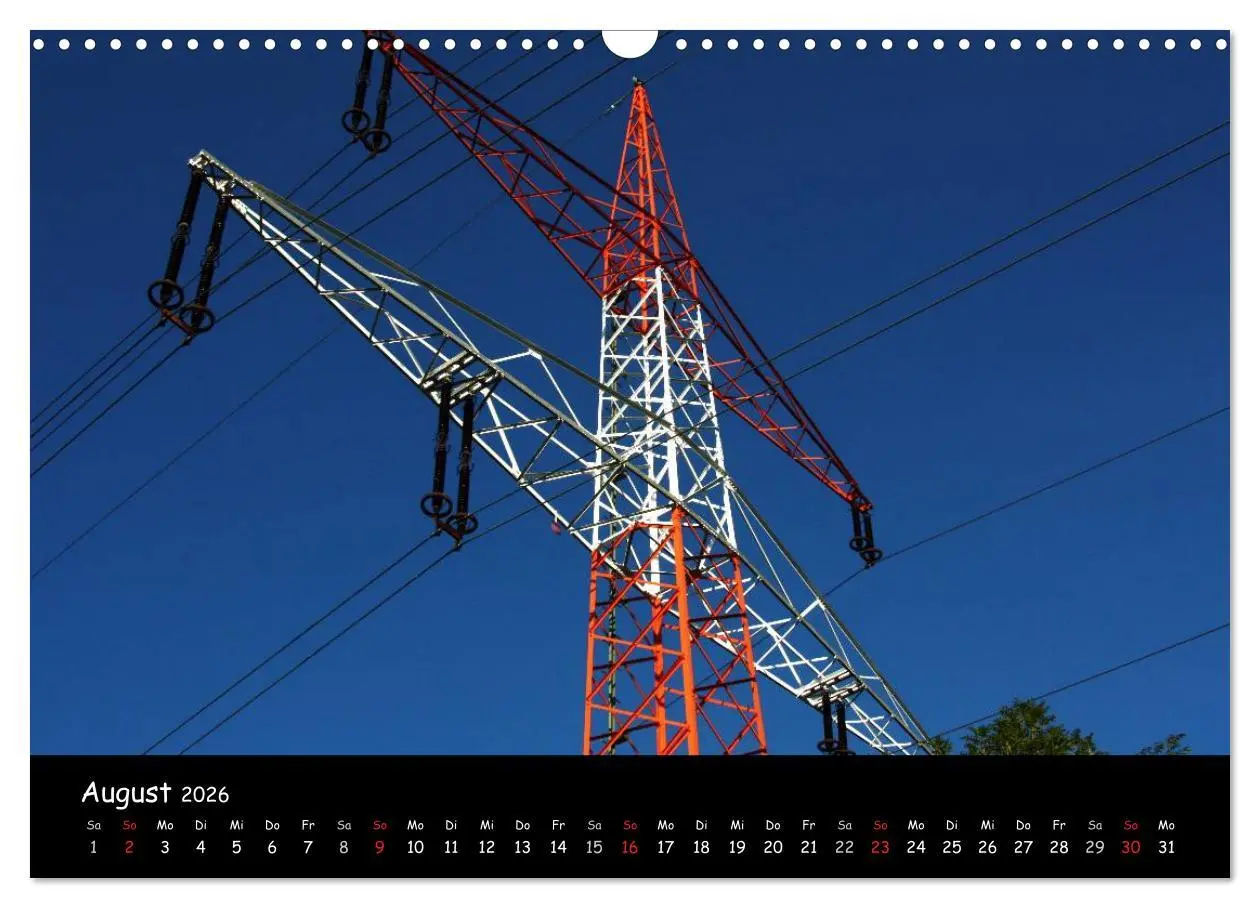 Bild: 9783516169294 | Unter Strom (Wandkalender 2026 DIN A3 quer), CALVENDO Monatskalender