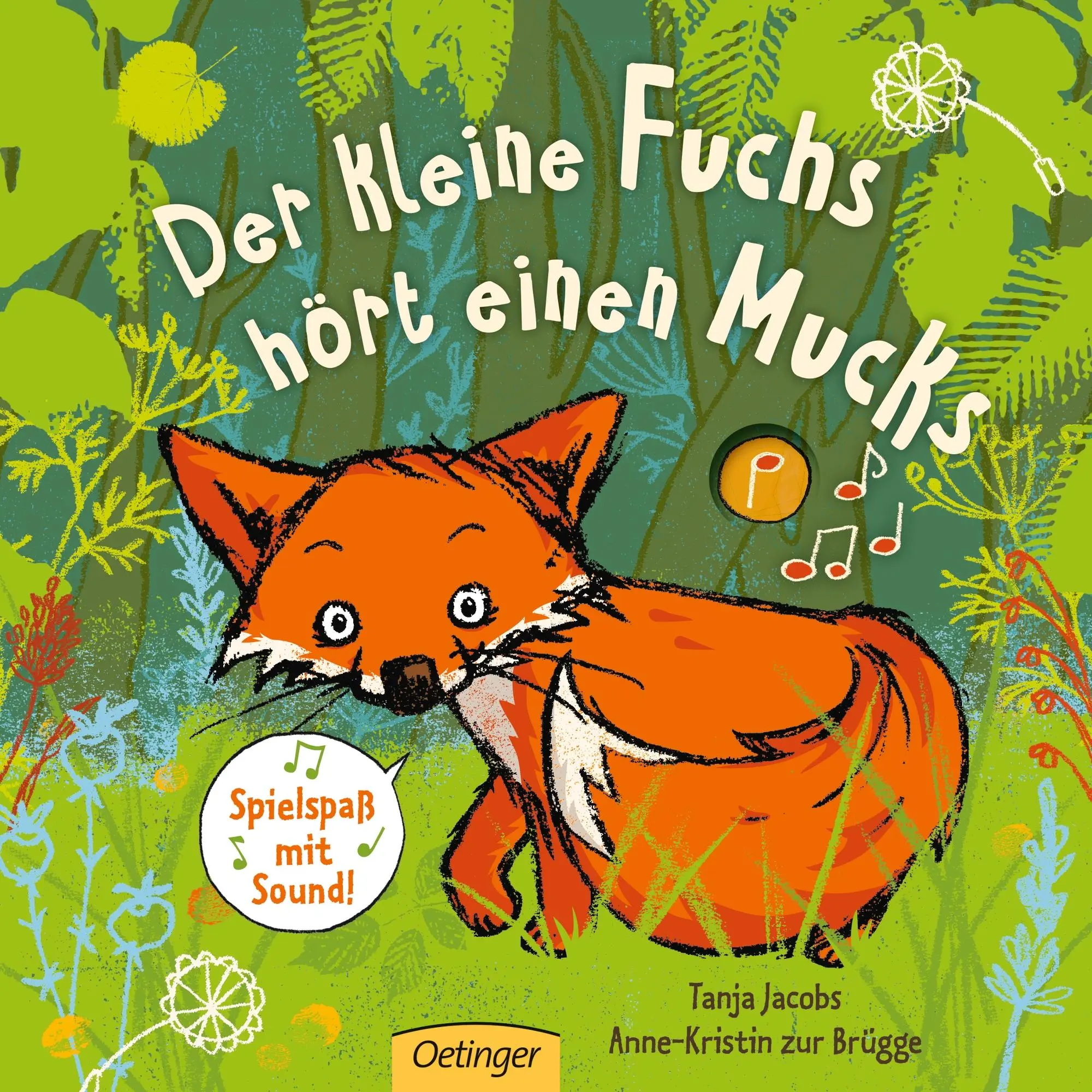 Cover: 9783789109294 | Der kleine Fuchs hört einen Mucks | Spielspaß mit Sound | Brügge