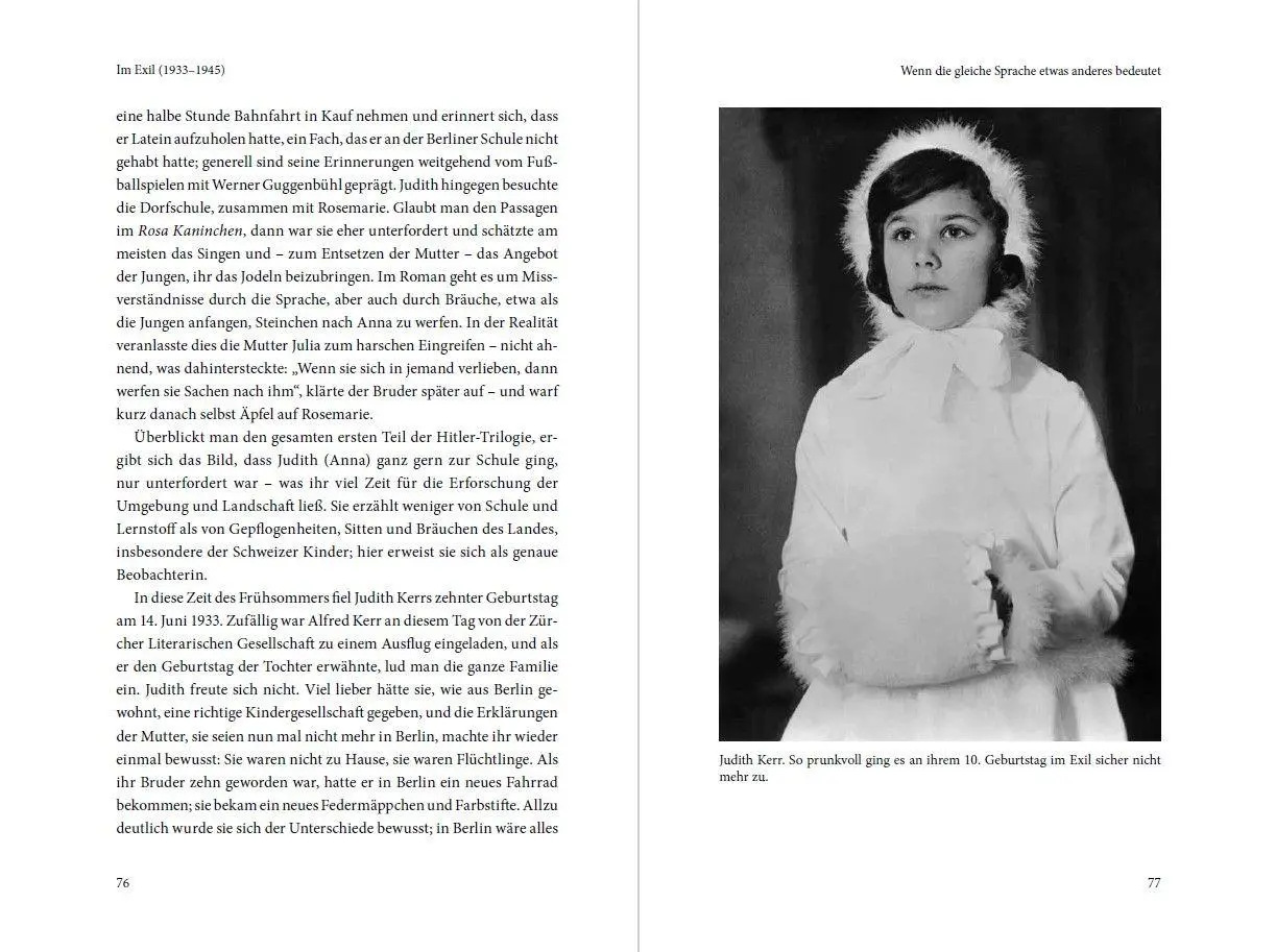 Bild: 9783806239294 | Judith Kerr | Die Frau, der Hitler das rosa Kaninchen stahl | Nahl