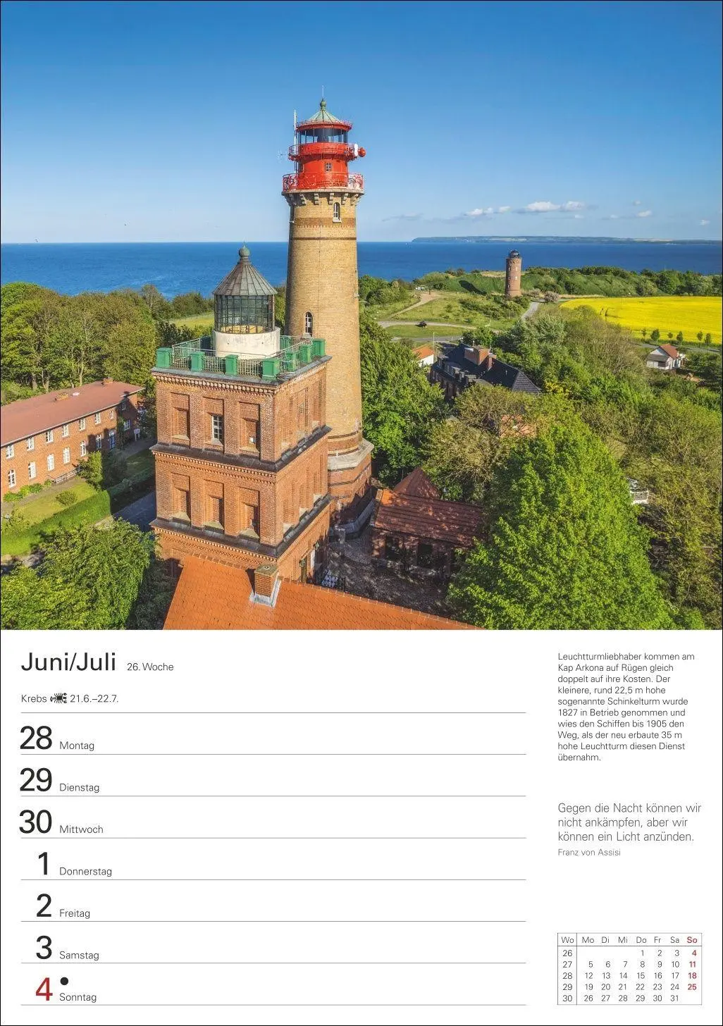 Bild: 9783840039294 | Deutsche Küsten Wochenplaner 2027 - Eine Reise in 53 Bildern | Issel