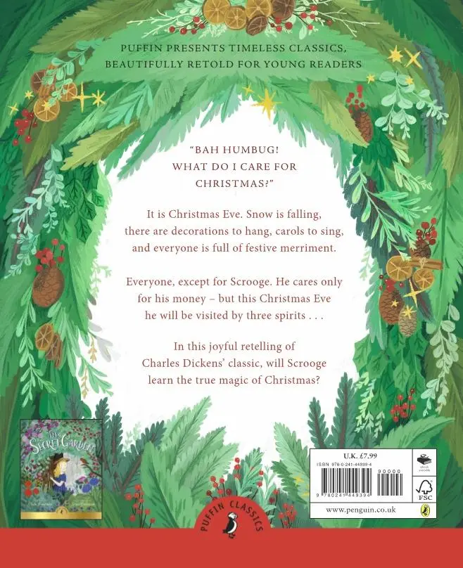 Rückseite: 9780241449394 | A Christmas Carol | Kristina Stephenson | Taschenbuch | Englisch