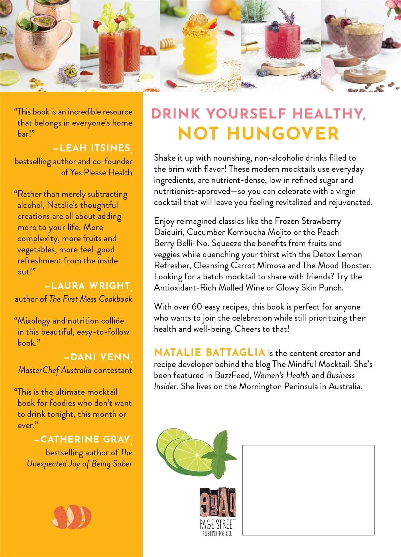 Rückseite: 9781645679394 | The Mindful Mocktail | Natalie Battaglia | Buch | Englisch | 2024