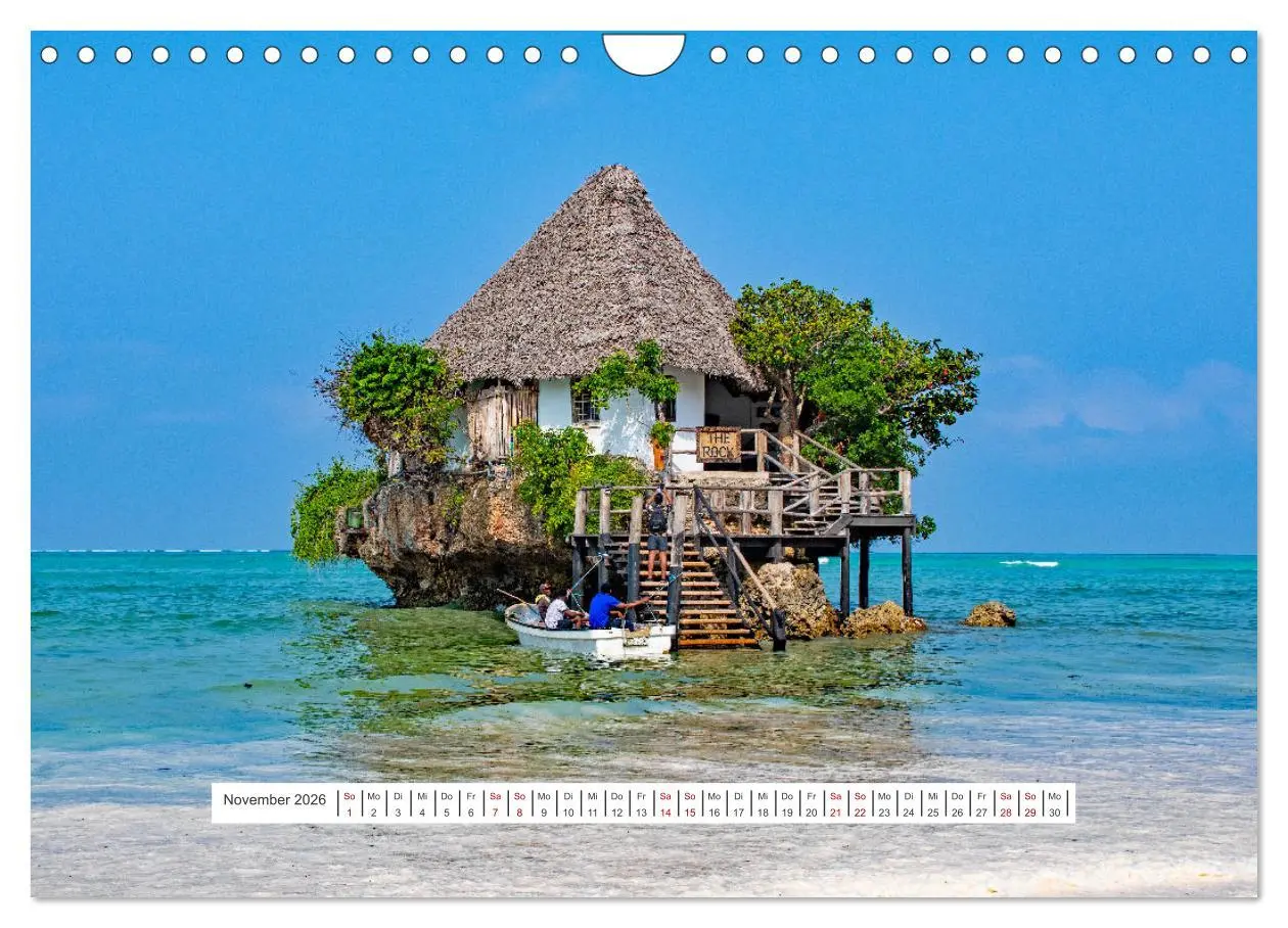 Bild: 9783457379394 | Sansibar - Sonne, Sand, Meer (Wandkalender 2026 DIN A4 quer),...
