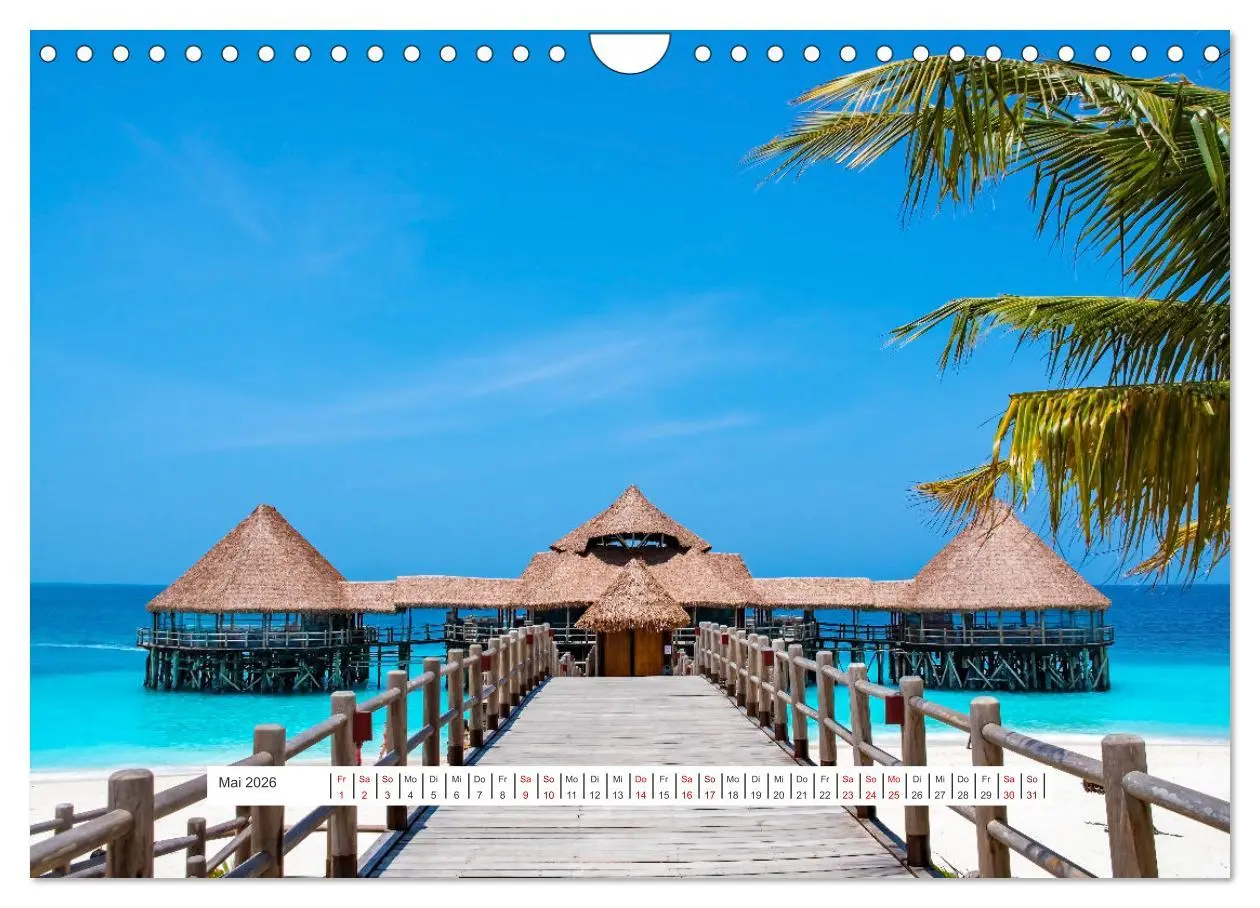 Bild: 9783457379394 | Sansibar - Sonne, Sand, Meer (Wandkalender 2026 DIN A4 quer),...