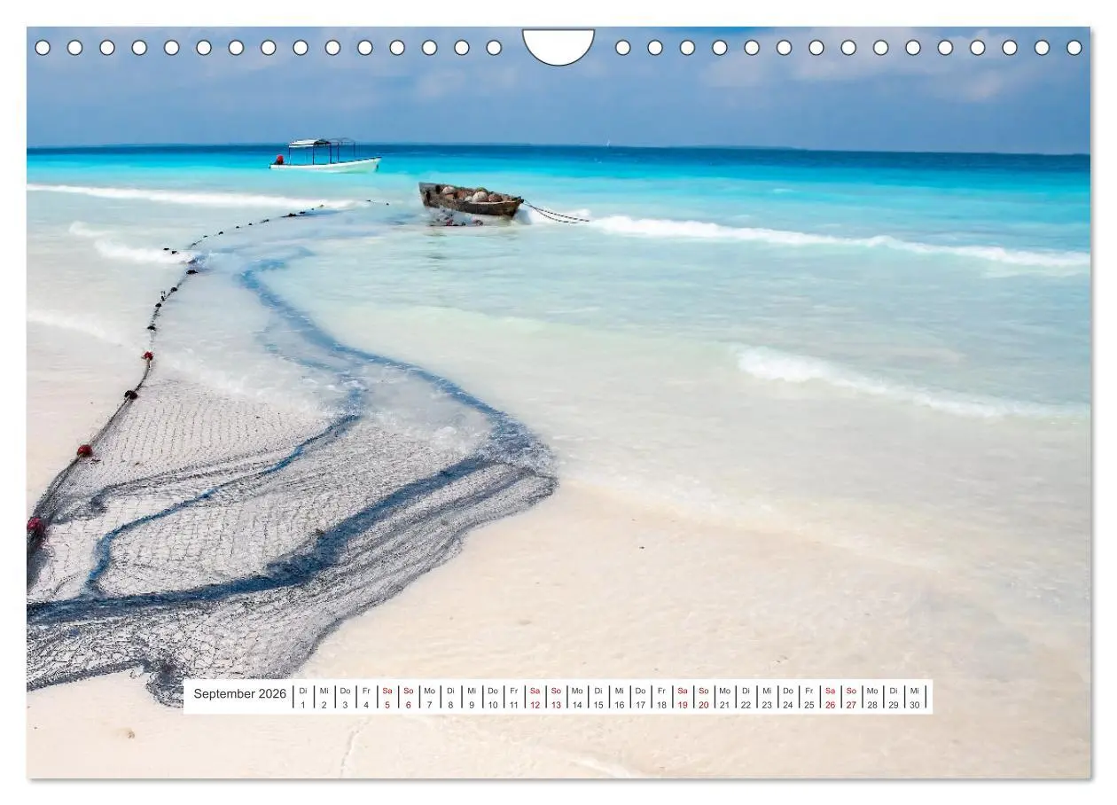 Bild: 9783457379394 | Sansibar - Sonne, Sand, Meer (Wandkalender 2026 DIN A4 quer),...