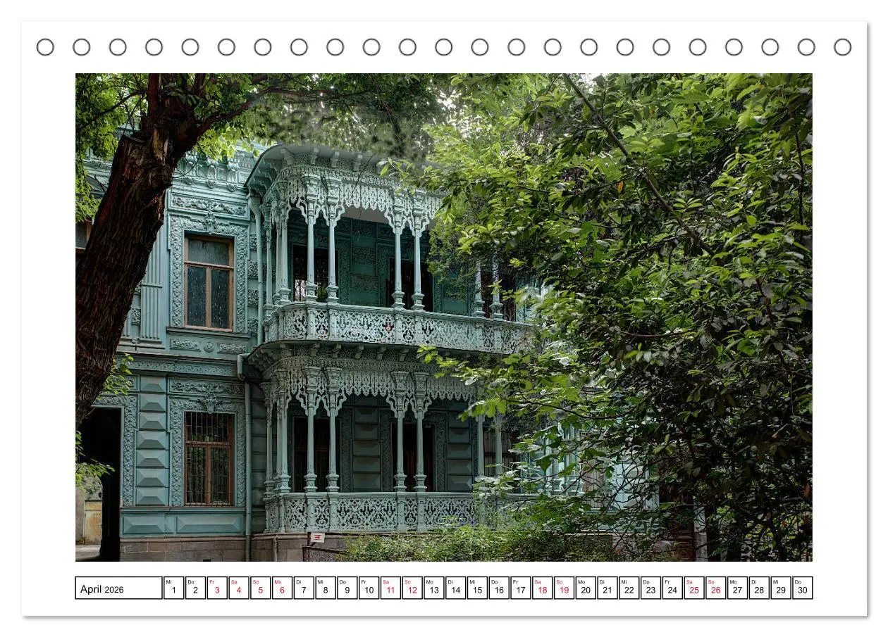 Bild: 9783457759394 | Tiflis - Streifzüge durch die georgische Hauptstadt (Tischkalender...