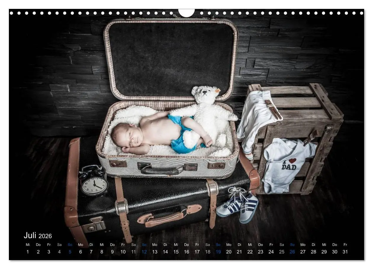 Bild: 9783516089394 | Baby - süße Träume (Wandkalender 2026 DIN A3 quer), CALVENDO...