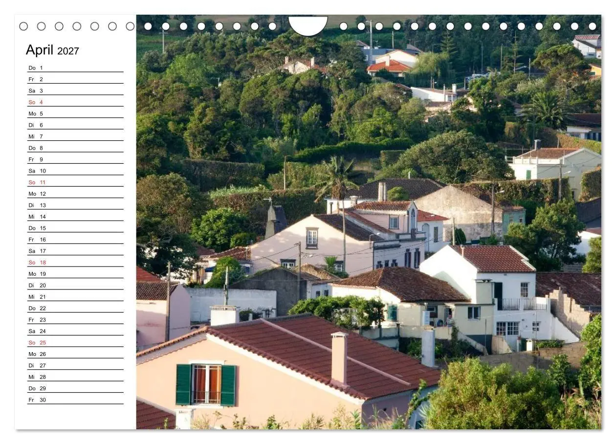 Bild: 9783569939394 | Azoren - São Miguel (Wandkalender 2027 DIN A4 quer), CALVENDO...