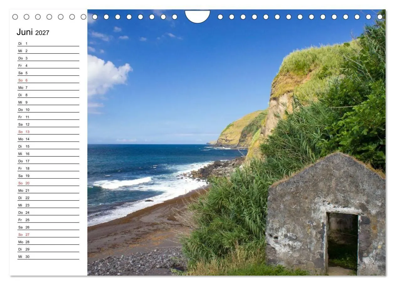 Bild: 9783569939394 | Azoren - São Miguel (Wandkalender 2027 DIN A4 quer), CALVENDO...