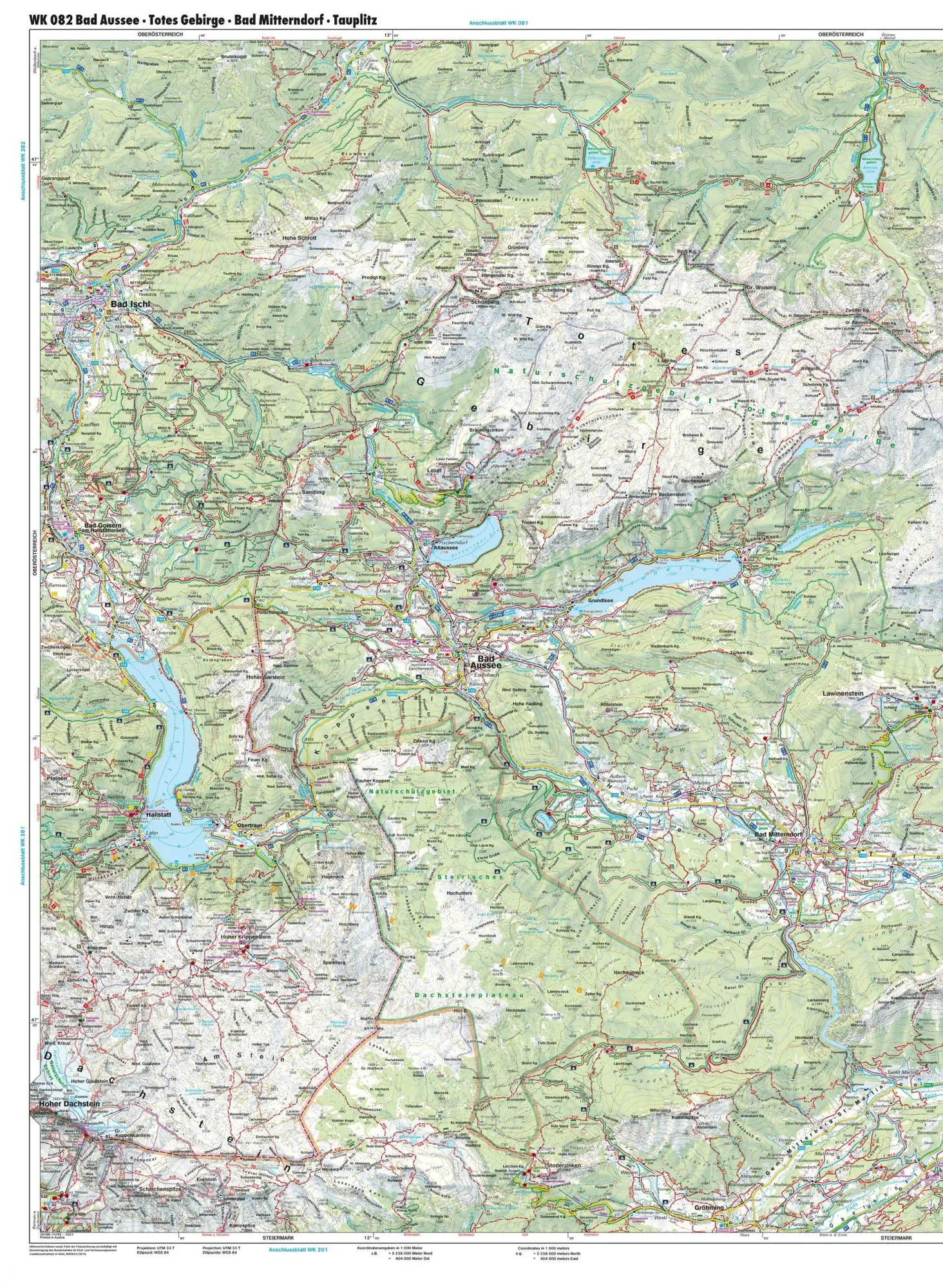 Bild: 9783707919394 | freytag &amp; berndt Wanderkarte WK 0082 Totes Gebirge, Bad Aussee -...
