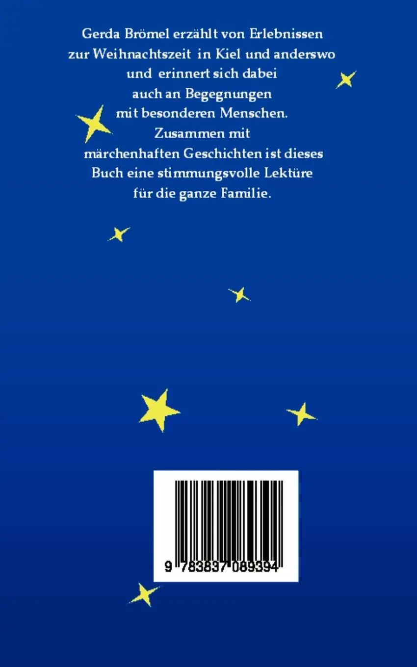 Rückseite: 9783837089394 | Der Förde-Nikolaus | Weihnachtsgeschichten | Gerda Brömel | Buch