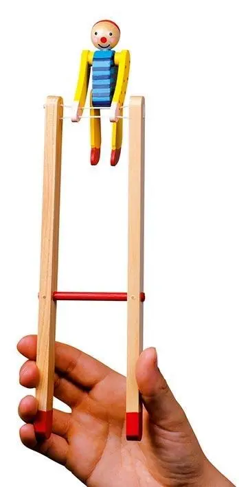 Bild: 4013594539494 | Reckturner Clown Linoh | H= 23 cm, Holz, per Stück | Deutsch | 2019
