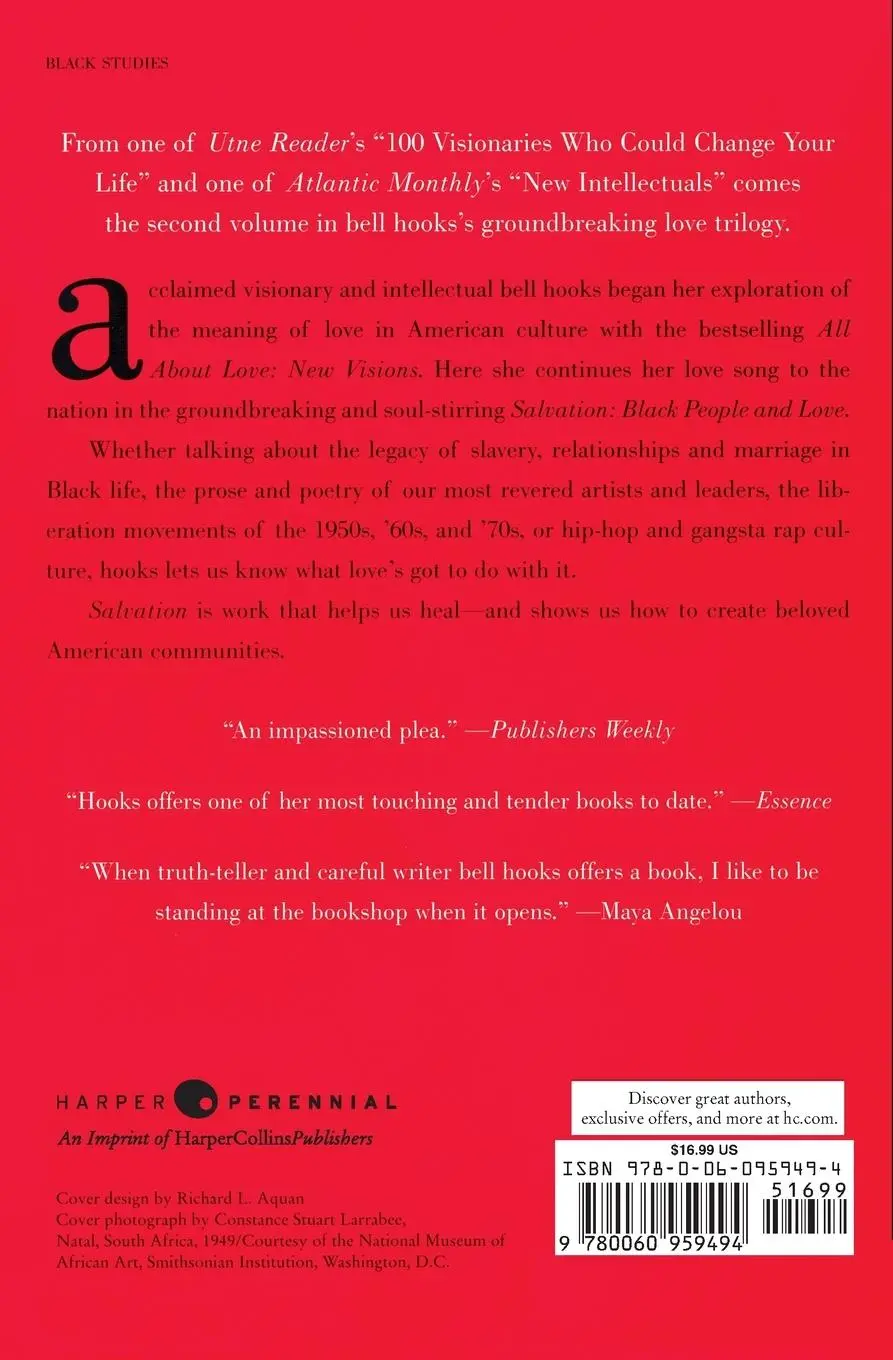 Rückseite: 9780060959494 | Salvation | Black People and Love | Bell Hooks | Taschenbuch | XXVI