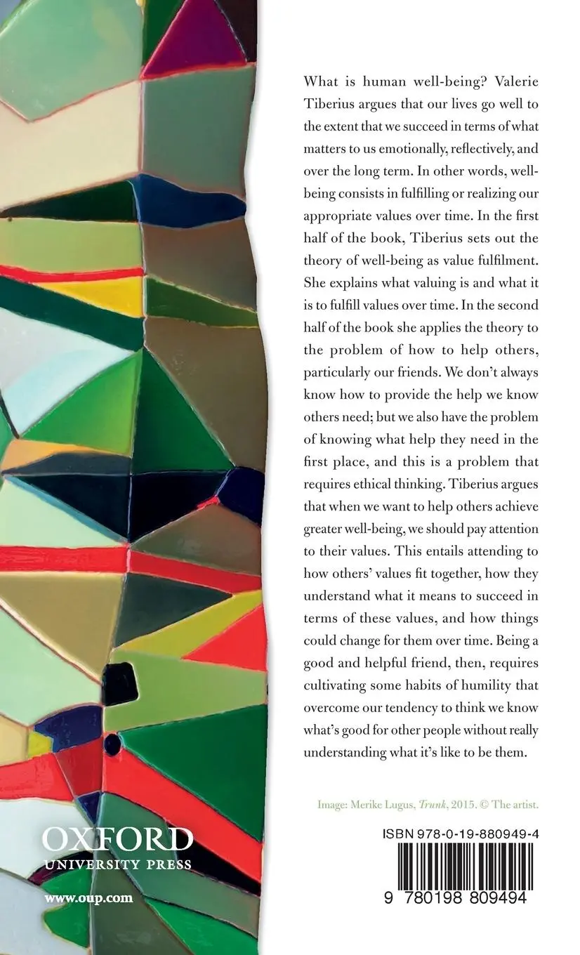Rückseite: 9780198809494 | Well-Being as Value Fulfillment | Valerie Tiberius | Buch | Gebunden