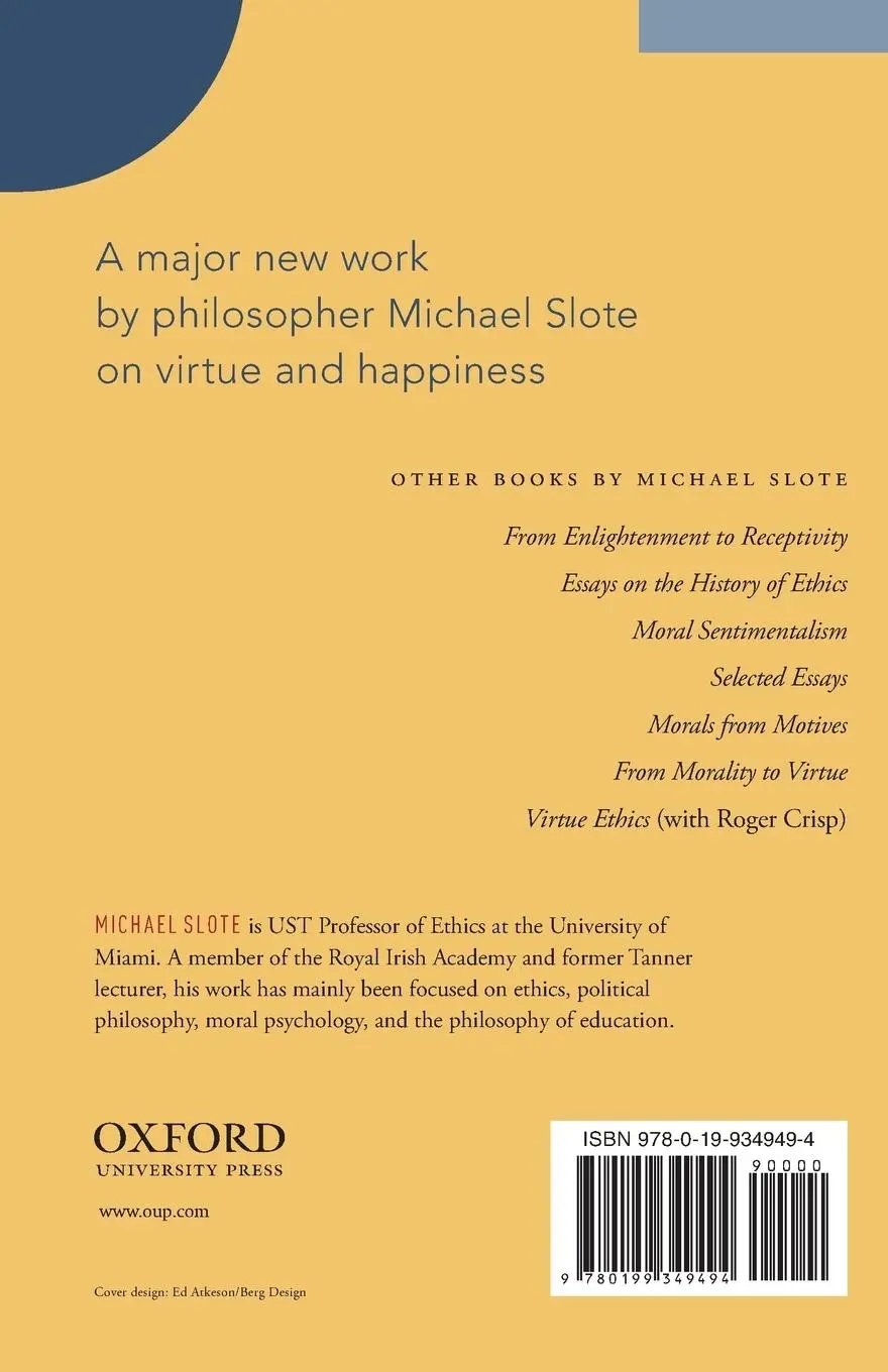 Rückseite: 9780199349494 | The Impossibility of Perfection | Michael Slote | Taschenbuch | 2013