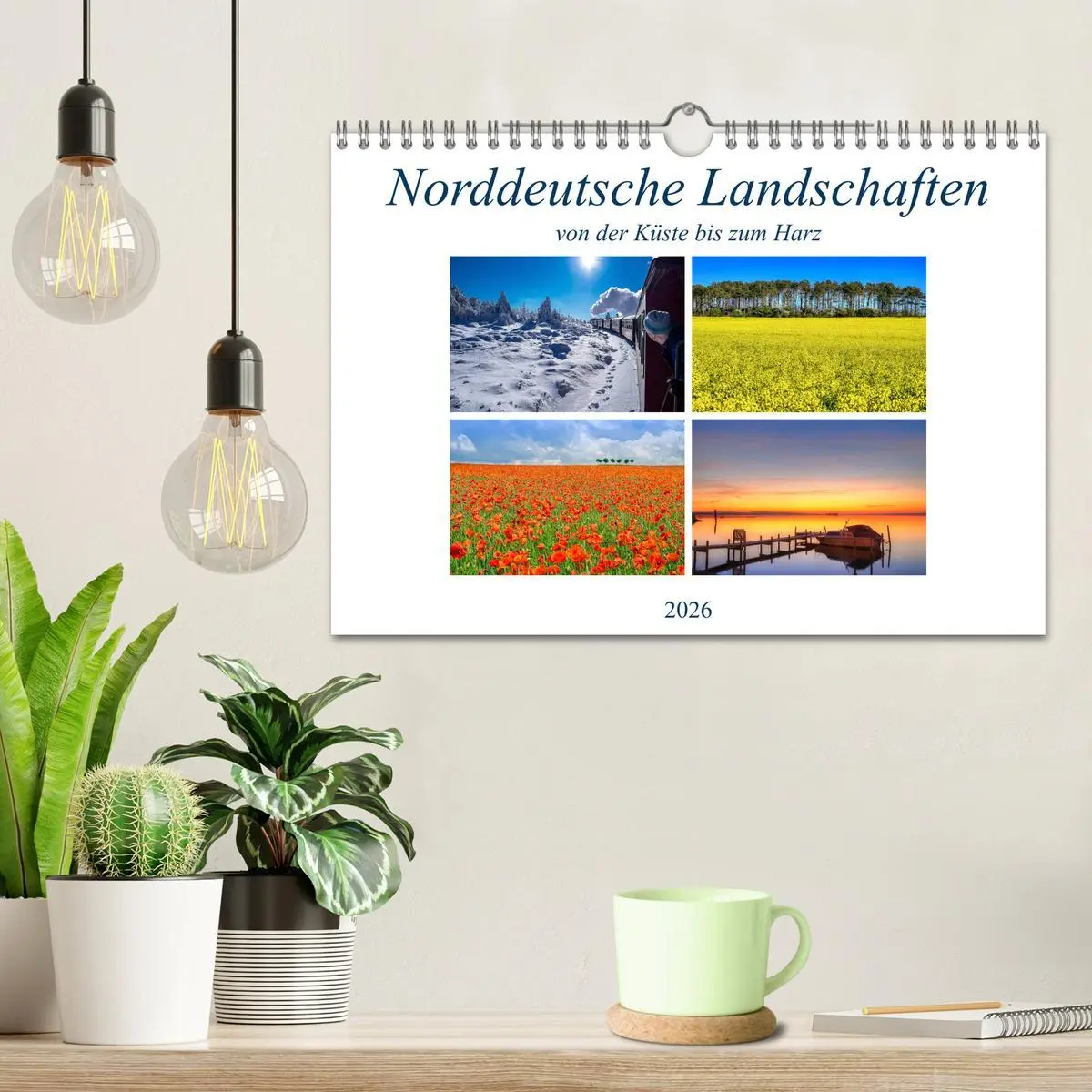 Bild: 9783457819494 | Norddeutsche Landschaften (Wandkalender 2026 DIN A4 quer), CALVENDO...