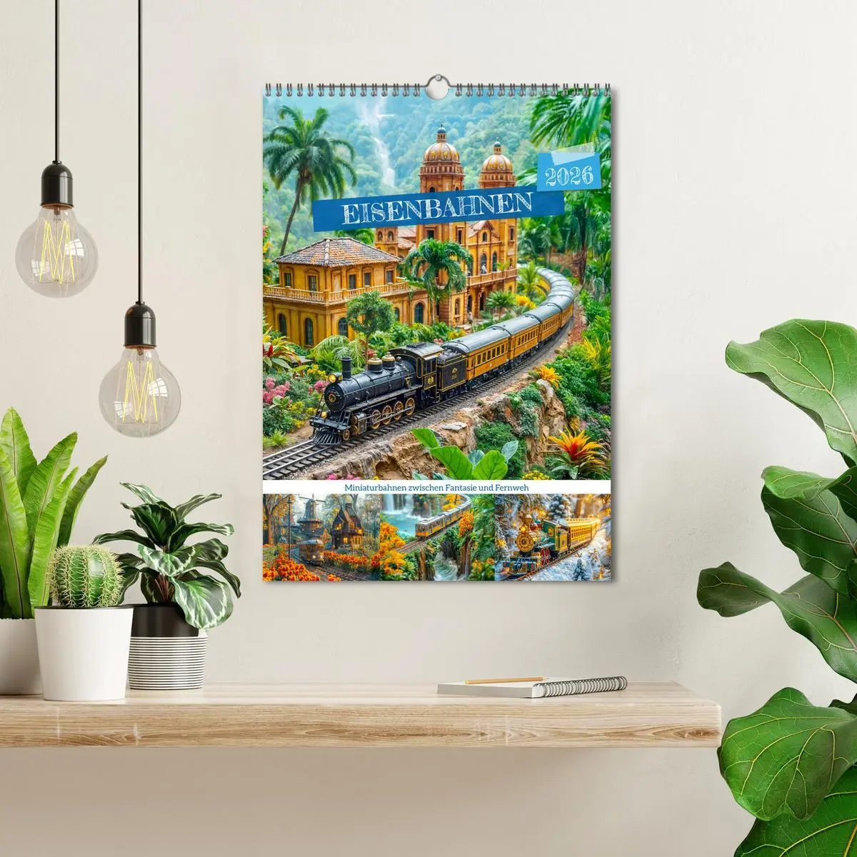 Bild: 9783457989494 | Eisenbahnen - Miniaturbahnen zwischen Fantasie und Fernweh...