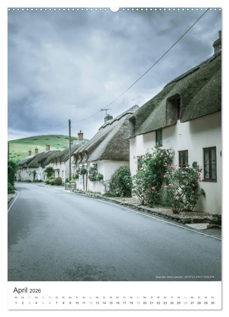 Bild: 9783516389494 | Roadtrip durch Südengland (hochwertiger Premium Wandkalender 2026...