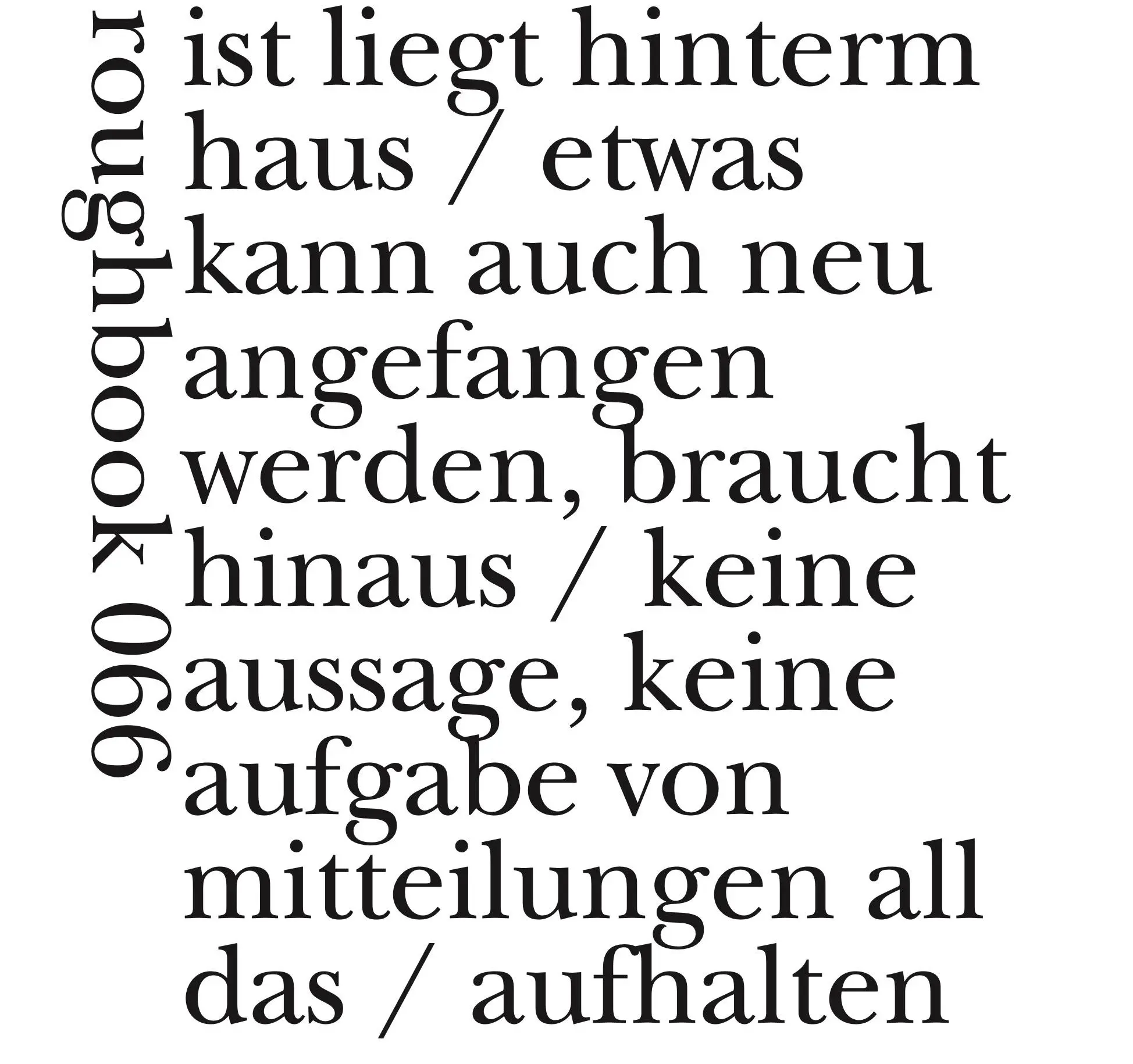 Cover: 9783907369494 | ist liegt hinterm haus | Theresa Luserke | Taschenbuch | roughbooks
