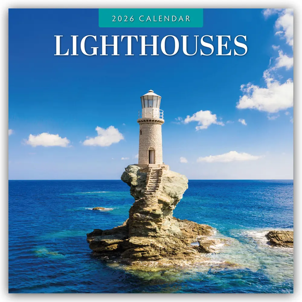 Cover: 9781804429594 | Lighthouses 2026 Square Wall Calendar | Red Robin | Taschenbuch | 2026